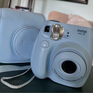 Fujifilm Blue Instax Mini Instant Camera Film Photography